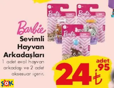 BARBİE SEVİMLİ HAYVAN ARKADAŞLARI BARBİE SEVİMLİ HAYVAN ARKADAŞLARI